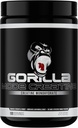 Gorilla Mind Creatine Monohydrate Micronized Powder, Improved Muscle Size, Power Output and Strength, 5 Grams per Serving, 100 Servings