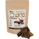 Sayan Siberian Pure Raw Chaga Mushroom Chunks med Black Top Crust 4 Oz / 113 g - Premium Wild- Hartered Antioxidant Tea for immunforsvar, fokus og fordøjelsessygdomme - Non- GMO