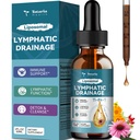 Liposomal Lympletic Drainage Drops - 11 i 1 Organic Lympletic Drainage Supplement med Burdock Root, Echinacea, Elderberry, Calendula, Cleavers Herb, Mælkebøtte Understøtter Lympletic Health 2 FLLOZ