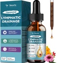 Liposomal Lympletic Drainage Drops - 11 i 1 Organic Lympletic Drainage Supplement med Burdock Root, Echinacea, Elderberry, Calendula, Cleavers Herb, Mælkebøtte Understøtter Lympletic Health 2 FLLOZ