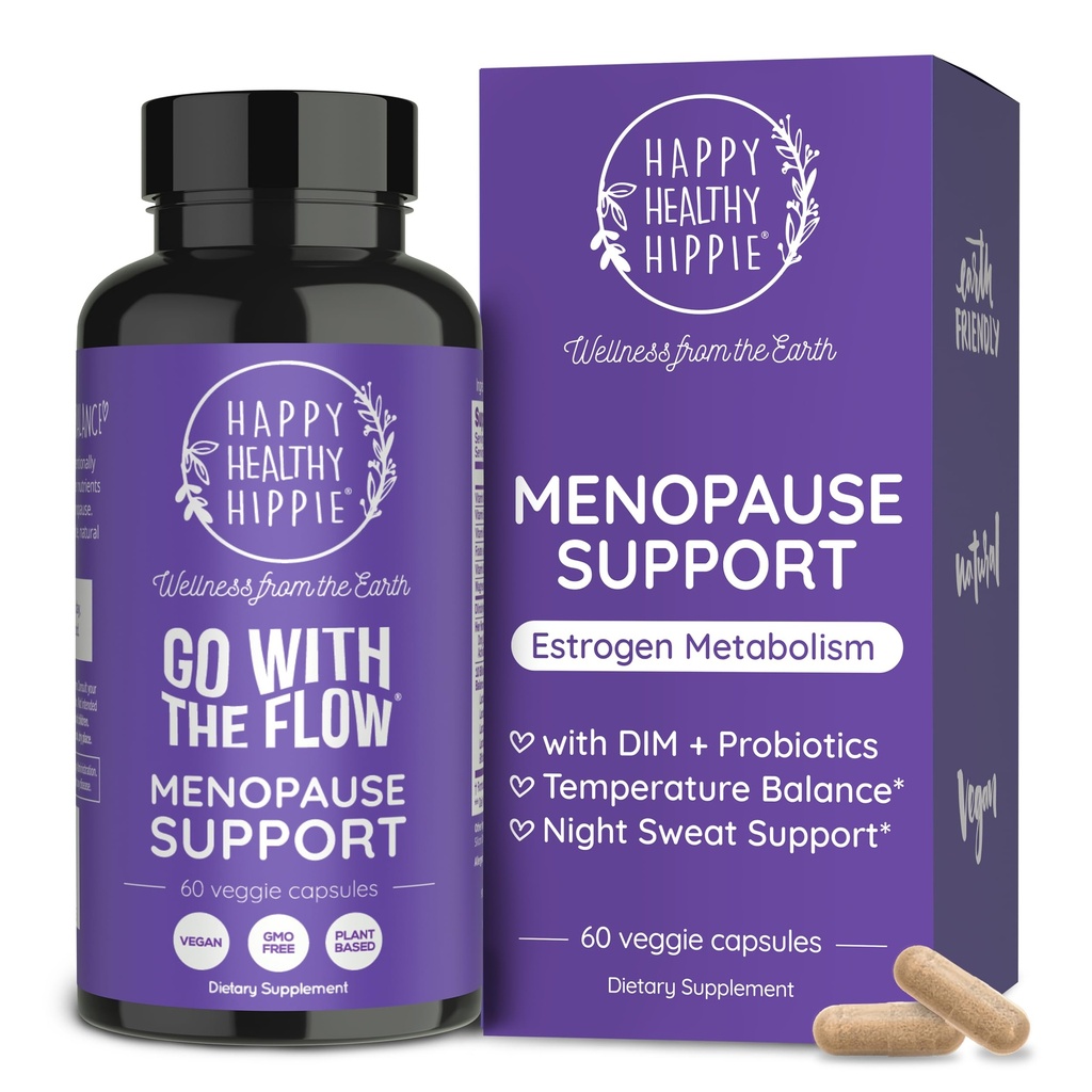 Menopause Kosttilskud til kvinder - DIM Supplement + Probiotika Name 124; Østrogen Metabolisme & Hormone Balance Support