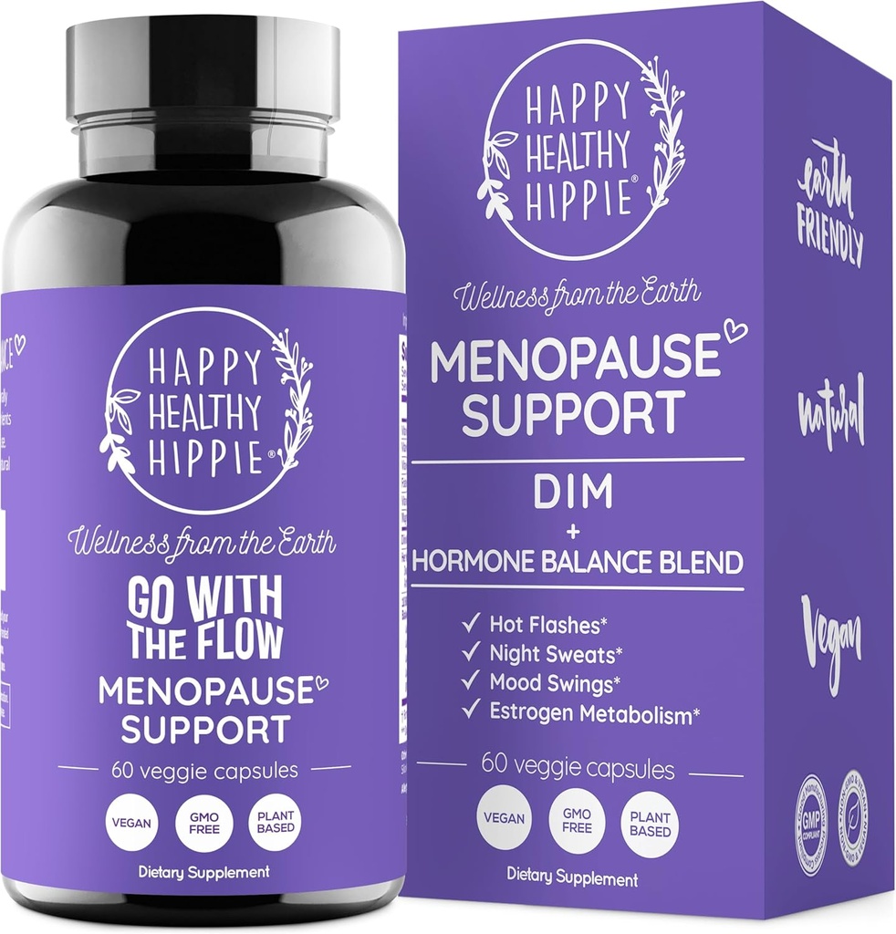 Menopause Kosttilskud til kvinder - DIM Supplement + Probiotika Name 124; Østrogen Metabolisme & Hormone Balance Support