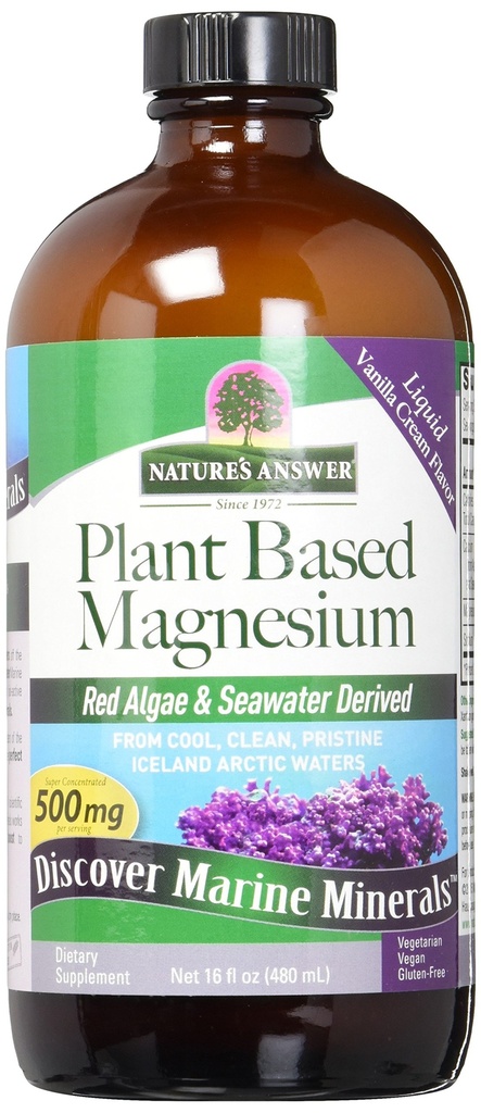 Naturens svar Marine- baseret flydende Magnesium 16- Ounces Note 124; Multi- Mineral Complex