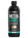 Onnit MCT Olie - Pure MCT kokosolie, Ketogen kost og Paleo optimeret med C8, C10, Laurisyre - Perfekt til kaffe, shakes, og madlavning (Flavorless - 24oz)