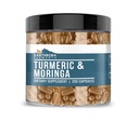 Earthborn Elements Gurmerisk & Moringa 200 Kapsler, Pure & Ufortyndet, Ingen tilsætningsstoffer