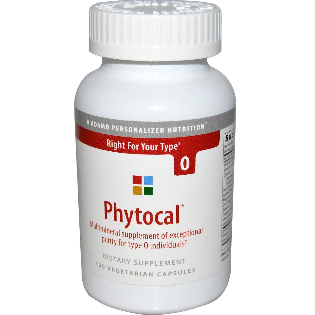 D 'Adamo - Phytocal O 120 vcaps