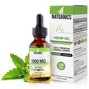 Økologisk Hamp Oil 1000mg - Ultra Premium Hamp Oil Drops 1000mg - Natural Hamp Oil Extract Tinktur - Non-GMO Ultra- Pure CO2 Ekstraherede Drops - Omega Fedtsyrer 3 6 9 - Organisk dyrket & Fremstillet i USA