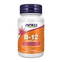 Now Foods Supplements, Vitamin B-12 5.000 mcg, Med folinsyre, Nervesystemet Sundhed *, 60 Lozenges