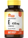 Sundance høj potens E-vitamin; 450mg (1000 IE)