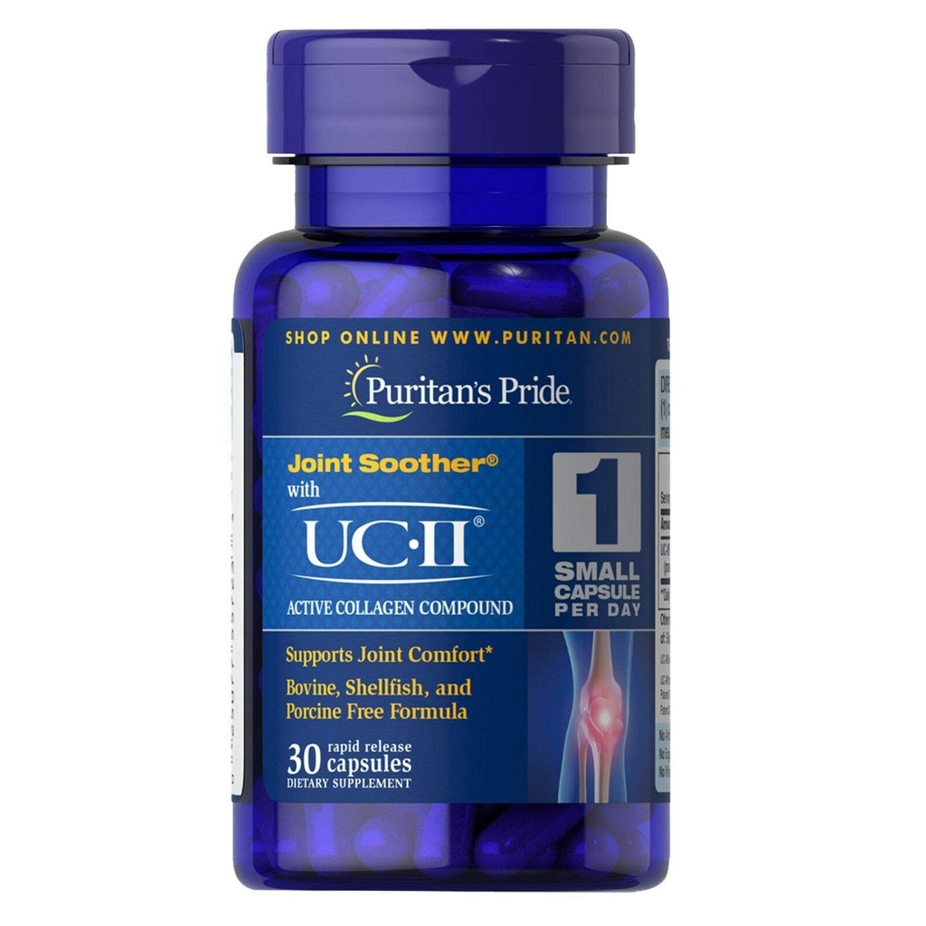 Puritans pride UC- II 40mg aktiv kollagen Compound- 30 Kapsler