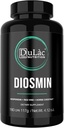 Dulàc - Diosmin Hesperidin 1000mg Kosttilskud 180 tabletter, beriget med Horse Chestnut Extract og Slagtere Broom