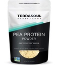 Terrasoul Superfoods Organic Pea Protein, 1,5 Lbs - European Sourced Measures 124; Unflavored Measures 124; Glat Texture
