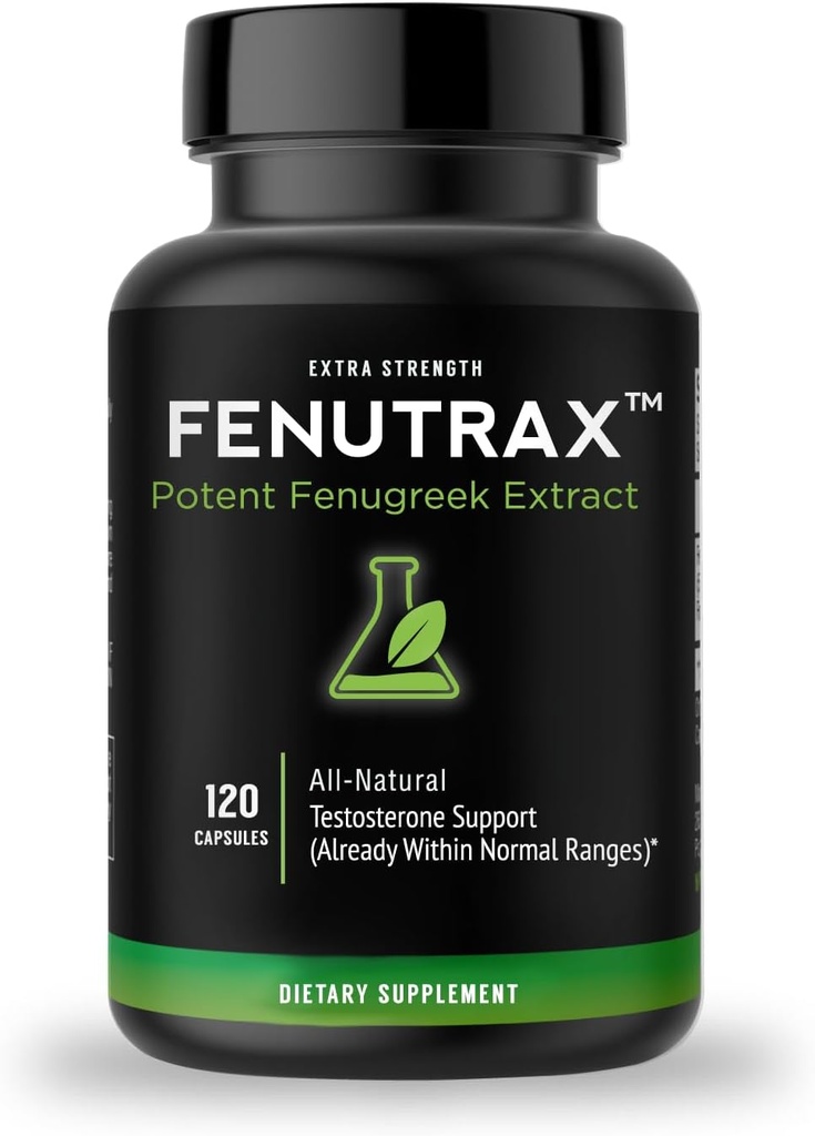 VitaMonk FenuTrax ™ Fenugreek Extract 2 Months Supply - Stærkere end Testofen for Mænd - Fenugreek Seed Extract - Muskelvækst, Energi og Drive Support