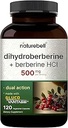 NatureBell Dihydroberine med Berberine HCl 500mg, 120 Veggie Kapsler
