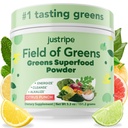 Field of Greens Superfood Powder with Organic Spirulina, Chlorella, Beet Root Powder - Bacillus Coagulans Probiotic, A Plant- Based Mix Support Gut Health, Immunity, Bloom into Health, 28 Scoops (1)