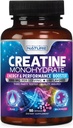 Built by Nature Creatine Monohydrate Pills - Micronized Creatine Supplement for Men & Women - Muscle Strength, Energy, Endurance, and Recovery - Gluten-Free, Vegan, Non-GMO - 60 Capsules