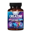 Bygget af Nature Creatin monohydrat piller - Mikroniseret Creatin supplement til mænd og kvinder - Muskelstyrke, energi, Endurance, og Inddrivelse - Glutenfri, Vegan, Non- GMO - 60 kapsler