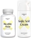 Bundle: Sund hud Anti- Aging Supplement og Kojic syre ansigt creme