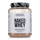 NAKED Whey Chocolate Protein Powder - Kun 3 Ingredienser - Græs Fed Whey Protein Powder, Organic Chocolate and Organic Coconut Sugar, Ingen GMO, Ingen Soy, og Gluten Free - 24 Servere