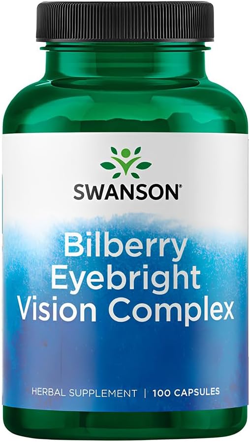 Swanson Bilberry Eyebright Vision Complex (100 kapsler)