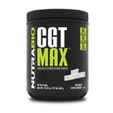 NutraBio CGT- MAX Powder- Creatin, Glutamin og Taurine til at støtte muskel inddrivelse og styrke - 40 Servere - Unflavored