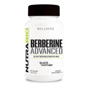 NutraBio Berberine Advanced Supplement (Dihydroberberine), 200 mg - Giver avanceret Absorption Kulhydrat Tolerance Support, 60 Caps
