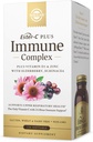 Solgar Ester- C Plus immunkompleks -120 Softgels, 24-timers immunstøtte, understøtter Øvre Luftveje - Plus D3, Zink, Elderberry & Echinacea - Non- GMO, Gluten Free, Dairy Free - 60 Servere,