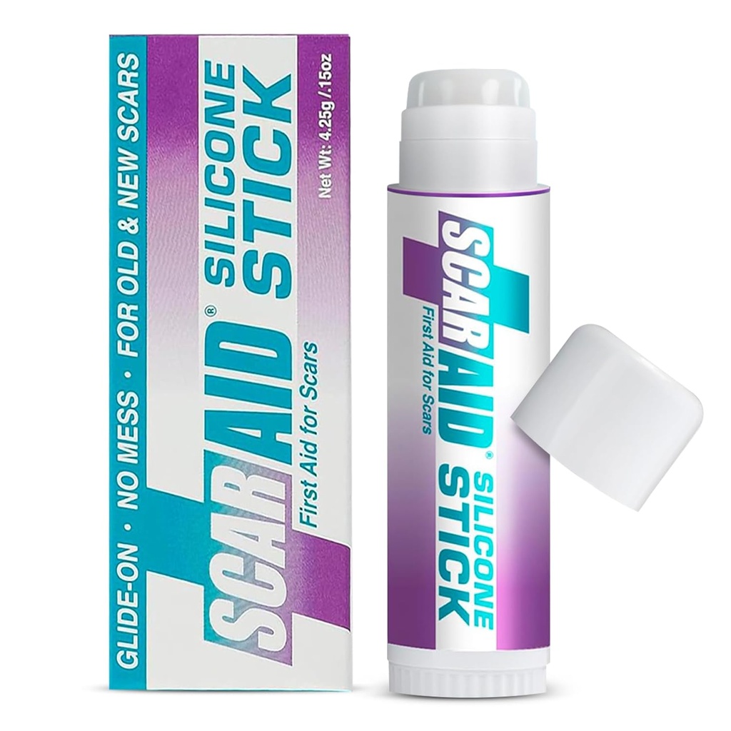 Silicone Scar Gel til Scars Efter Kirurgi, C Section Scar & Deep Scar Fjernelse, Silicone Stick, Silicone Scar Gel til Kirurgiske Scars & Keloid Scar Behandling, Silicone Gel til Scars Efter Kirurgi, 4.25g