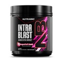 NutraBio Intra Blast Bcaa Pulver Aminosyre supplement, Elektrolyte & Hydration Blend, Intra, Pre Workout & Muscle Inddrivelse, 20g Eaa Aminosyrer pulver, 5g Glutamin- Dragonfrugt Candy, 30 Servering