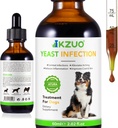 Naturlig Gær Infektion Behandling for hunde - Effektiv Hund Øre Infektion Behandling & Allergy Relief, Reducerer inflammation, Allowates Kløe, Combat Infektioner, Forbedrer Coat & Hud