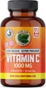 C-vitamin 1000 mg - Tapioca Source - 120 Vegi DRC Caps af Pure Lab Vitaminer (DRC - forsinket frigivelse hætter) Corn Free Made i Canada
