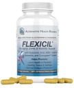 Flexicil Advanced Joint Mobility & Support; Glucosamin, Chondroitin, MSM, Hyaluronic Acid, Gurkemeje, Boswellia; 124; Broad- Spectrum Bio- Enhanced Ingredients