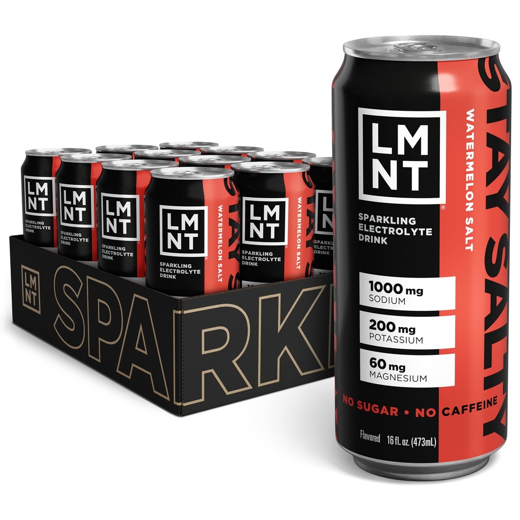 Drink LMNT Sparking Electrolyte Drink - Watermelon Salt