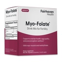Fairhaven Health Folate og Myo Inositol Powder for Women - 1 Per Day, Kvindelig Fertilitet Supplement, Ovarie Health and Egg Quality - 2000 mg Myo - Inositol og 333 mcg methylfolfolat - 30 Stick Packs
