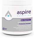 Aspire Nutrition Bio- Heal Pro + 6- in-1 Probiotisk pulver supplement - Daglig Probiotisk Formel for kvinder, mænd og børn - 30 dages forsyning