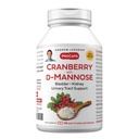 ANDREW LESSMAN Cranberry med D- Mannose - 60 kapsler - understøtter Bregen, Nyre og Urinary Tract sundhed. Høj potens Standardiseret Cranberry Koncentrat og D-Mannose. Let at synke kapsler
