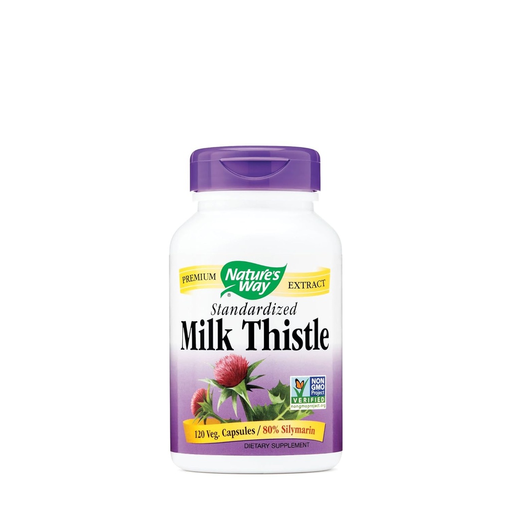 Nature Way Milk Thistle Standardized, 120 Greve