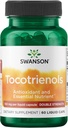 Swanson Double Strength Tocotrienoler - Antioxidant - (60 flydende kapsler, 100 mg hver)