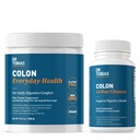 Dr. Tobias Colon 14 Day Cleanse og Colon Everyday Health, Advanced Gut Cleanse Detox & Daglig fordøjelsesstøtte med Psyllium Husk Fiber Powder, fordøjelsesbesvær Bundle, Non- GMO