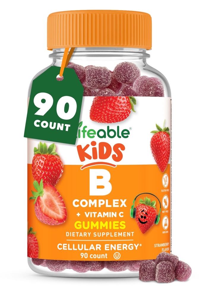 Lifeable vitamin B Complex for kids against 124; med VIT C