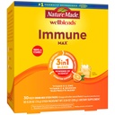 Nature Made Wellblends ImmuneMAX Fizzy Drink Mix, C-vitamin 1500mg, Zink 15 mg, D-vitamin 3 1000 IE (25 mcg), plus B Vitaminer og elektrolyter Hydrering Blend, 30 Stick Packs