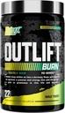 Nutrex Outlift Burn Pre- workout supplement for energi, Focus & Endurance Note 124; Metabolyte, L- Citrullin, Beta- Alanine & Koffein Note 124; Termogene formel for ydeevne (22 Serveringer, Maui Twist)