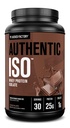 Jacked Factory Autentiske ISO Grass Fed Whey Protein Isolate Powder - Low Carb, Non- GMO Muscle Building Protein w / No Fillers, Post Workout Inddrivelse, Chokolade