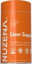 Nuzena leverstøtte +, Milk Thistle Silybum Marianum, gurkemeje, Mælkebøtte Root & Artichoke Extract med essentielle vitaminer, pakke med 60 leverhelbredskapsler, Lavet i USA