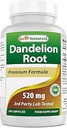 Best Naturals Dandelion Root 520 mg 250 Capsules