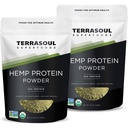 Terrasoul Superfoods Organic Hamp Protein Powder (50% Protein), 2 Pounds