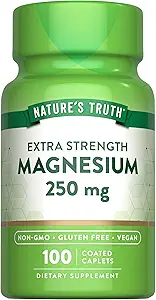 Nature 's Truth Magnesium Supplement: 124; 250 mg
