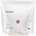 ProMix Nutrition Creatin monohydrat pulver, Unflavored - 5g Mikroniseret Creatin per servering - Øge muskel Gain, Styrke & Power & støtter Inddrivelse - 180 Servere