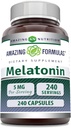 Amazing Formulas Melatonin Supplement: 124; 5 Mg Per Serving