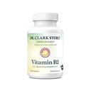 Dr. Clark vitamin B2 supplement, 300 mg, 100 Gelatine kapsler